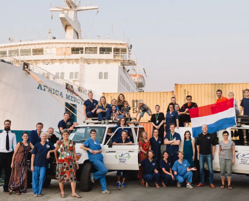 Dienstperiode Mercy Ships