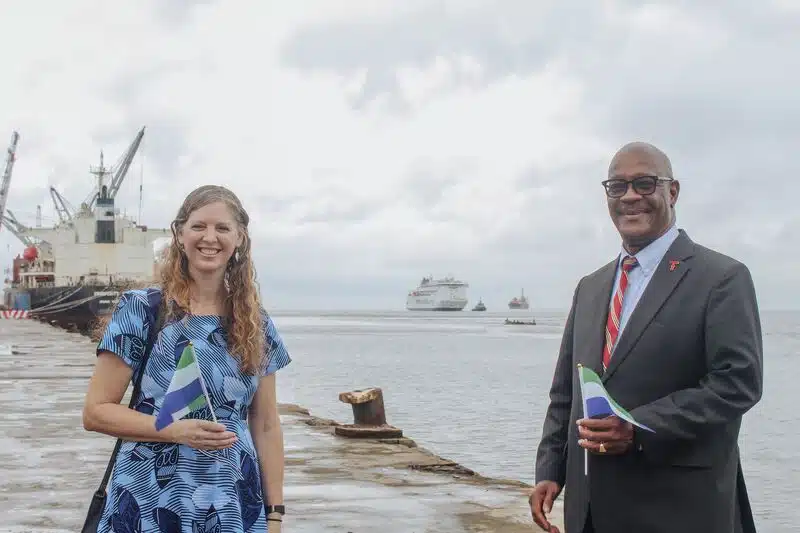 Dr. Sandra Lako en Dr. Austin Demby